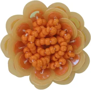 10 Pieces Mini 3D Beaded Flower Embroidery Patch - Sew-On or Glue-On for Clothing, Bags, Jackets Decoration, Sparkling Sequin Appliqué Craft (B)