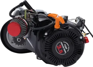 100cc Bicycle Engine Kit, Gas Powered 3.5 Hp Bicycle Motor New Pull Start Kit, Gas Petrol Motorized Bike Engine for Mountain Bikes, Road Bike, Gravel Bikes, Beach Bikes (with Belt)