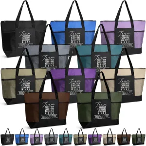 20 Pcs Team Employee Appreciation Tote Bags Gifts for Women Sport Work Nurse Team Teachers Coworker Office