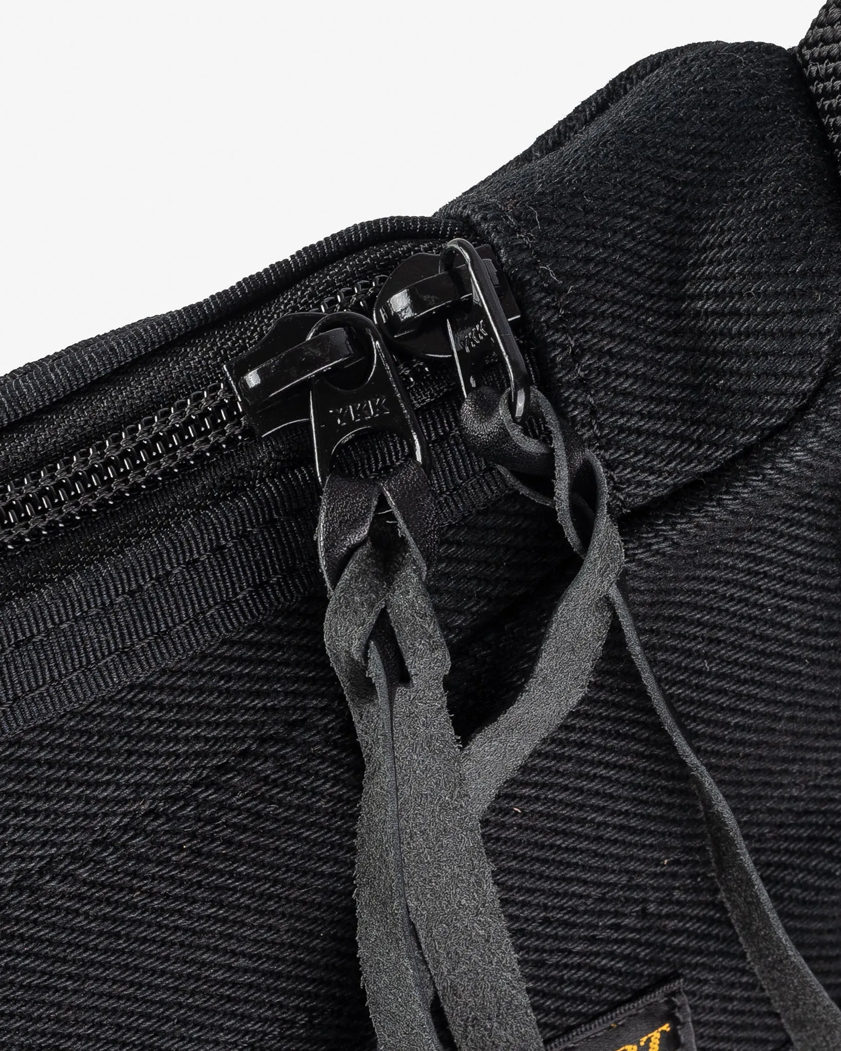 21oz Denim Small Shoulder Bag - Black