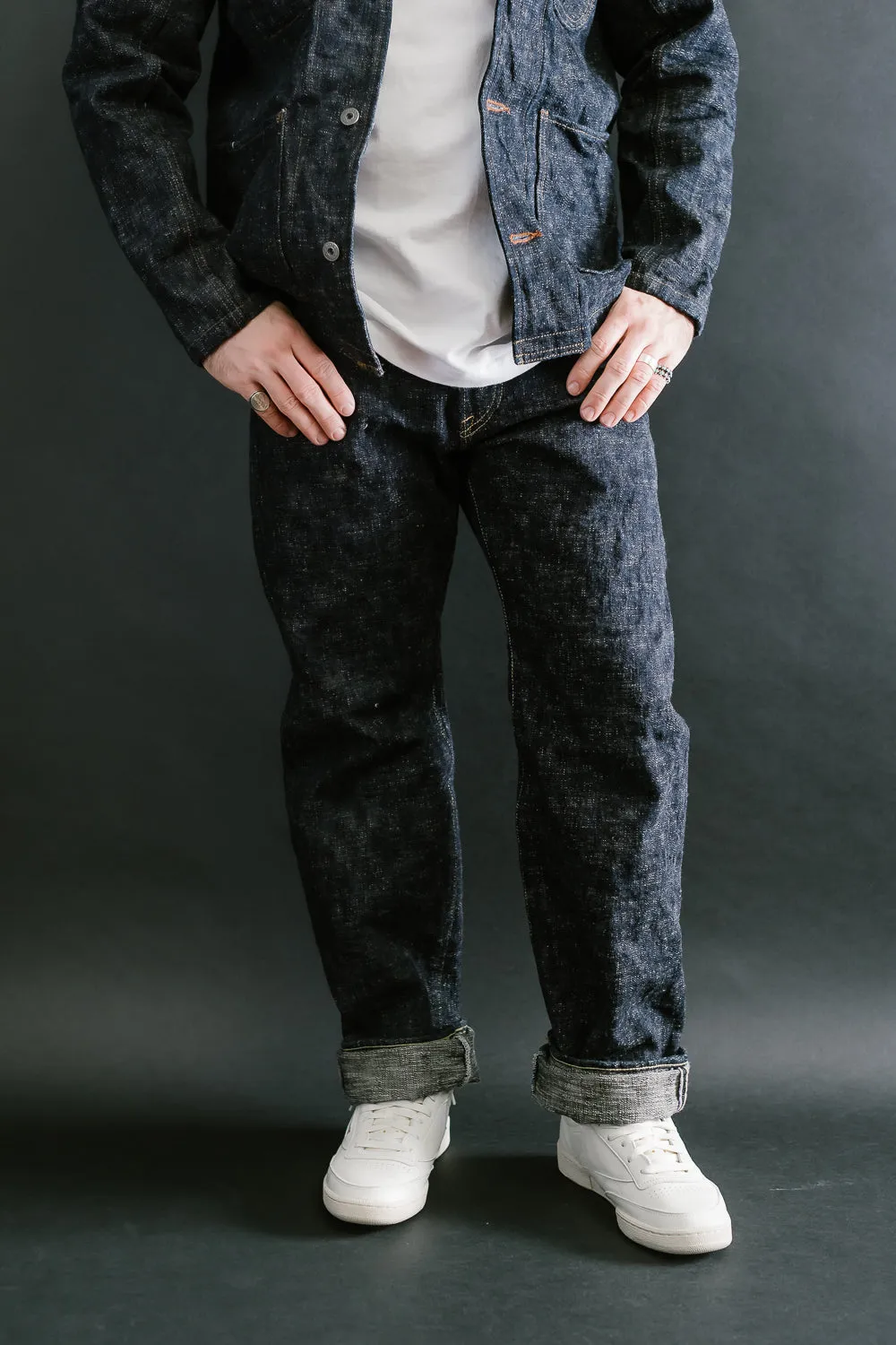 288-KA - 17oz "Kasuri" Slub Selvedge Denim - Classic Straight