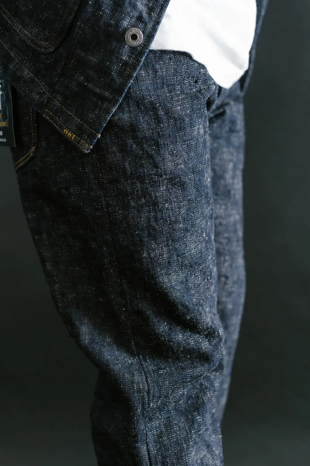 288-KA - 17oz "Kasuri" Slub Selvedge Denim - Classic Straight