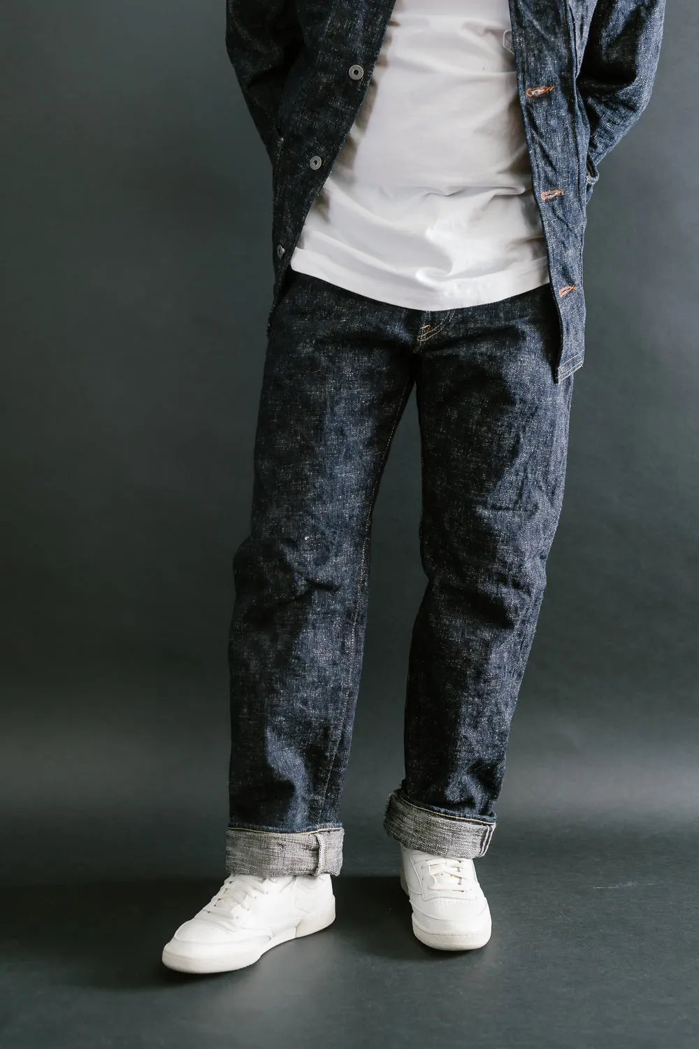 288-KA - 17oz "Kasuri" Slub Selvedge Denim - Classic Straight