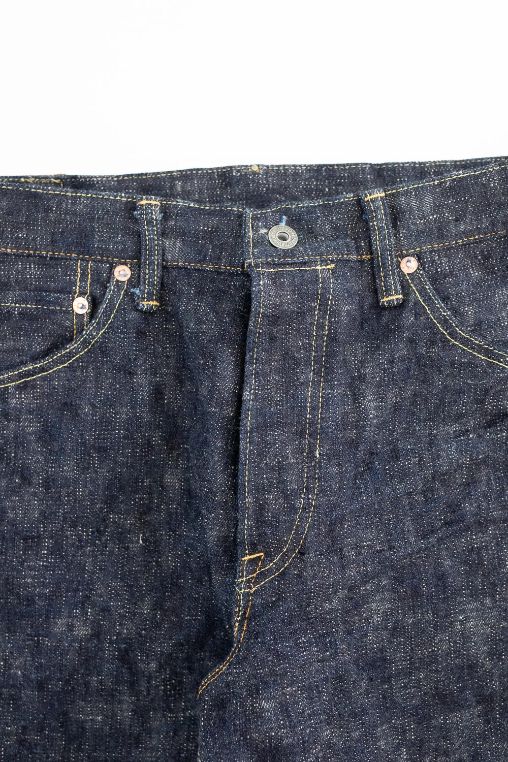 288-KA - 17oz "Kasuri" Slub Selvedge Denim - Classic Straight