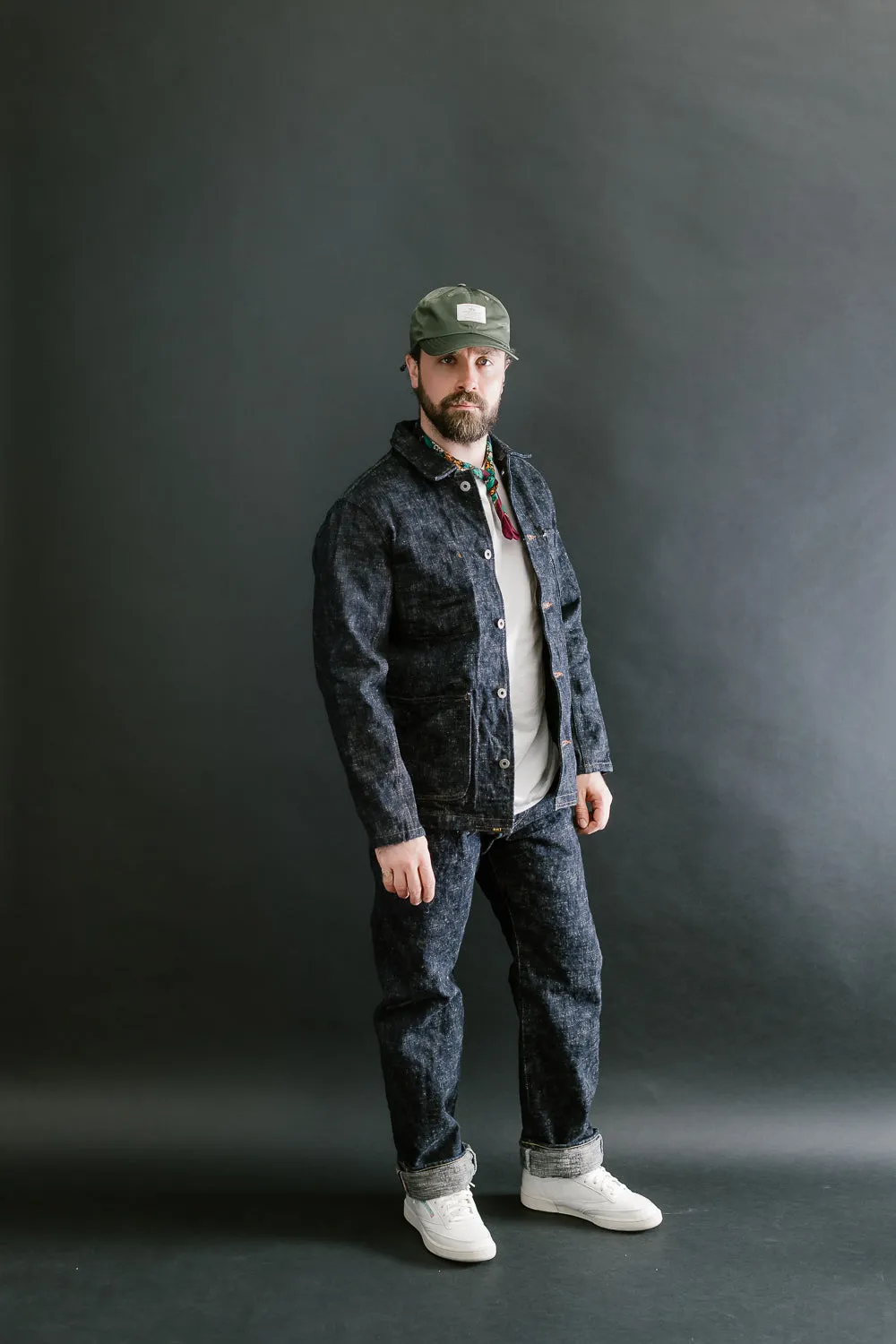 288-KA - 17oz "Kasuri" Slub Selvedge Denim - Classic Straight