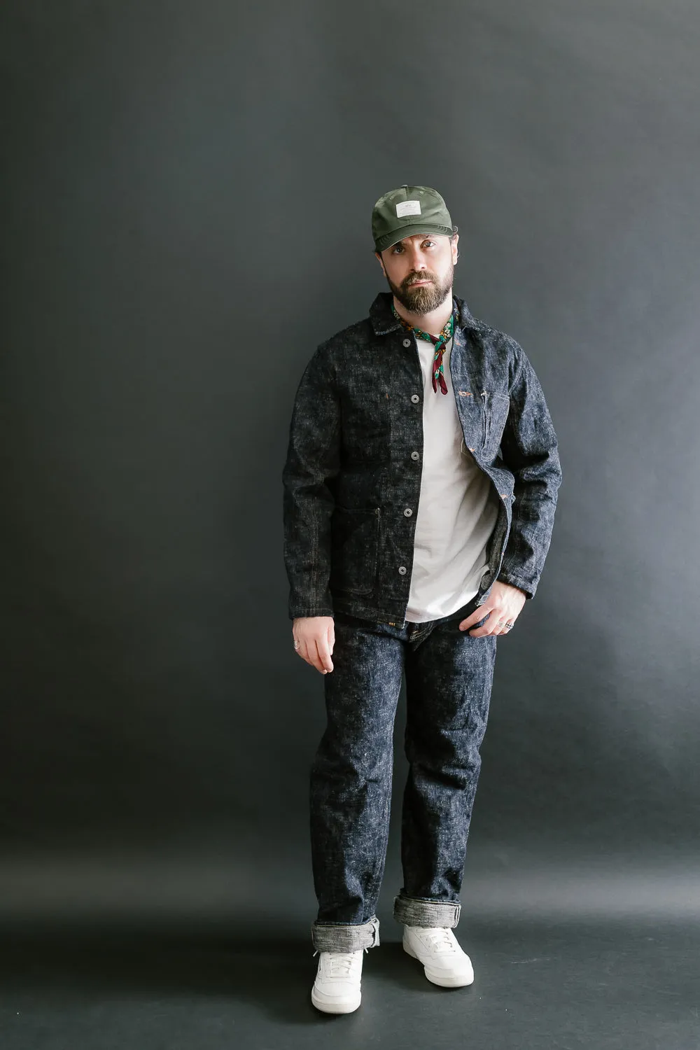 288-KA - 17oz "Kasuri" Slub Selvedge Denim - Classic Straight