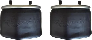 2x MVPTruckParts Engine Air Spring Bag Compatible with Hendrickson AAT 23K Models Intraax & Van Traax 8709, 8751, W01-358-8709, 1R13-159, Hendrickson S-20900, S-21800, C-21800
