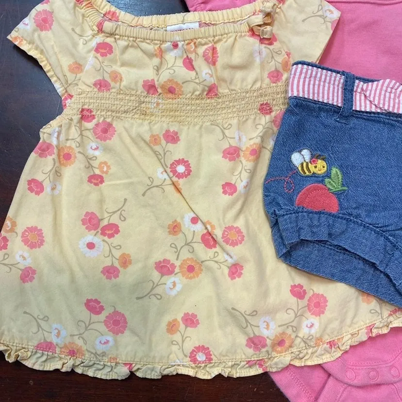 3-6 months vintage Gymboree summer bundle