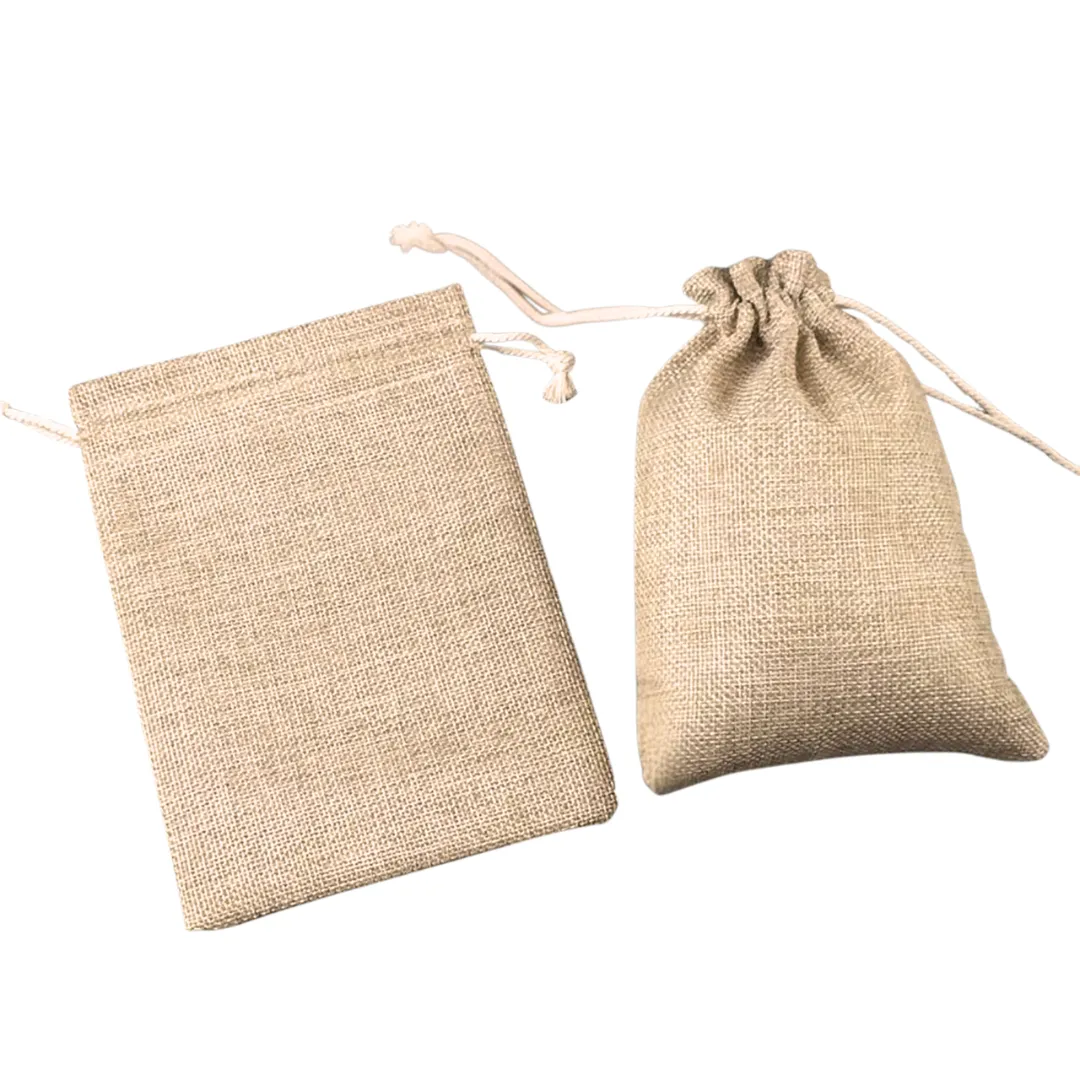 30pcs 310 x 405mm Rustic Brown Burlap Gunny Sack – Heavy-Duty 10oz Natural Jute Bag with Drawstring Closure for Storage, Gift Wrapping & Everyday Use