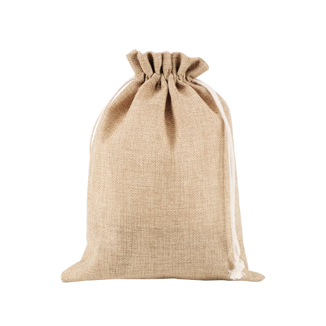 30pcs 310 x 405mm Rustic Brown Burlap Gunny Sack – Heavy-Duty 10oz Natural Jute Bag with Drawstring Closure for Storage, Gift Wrapping & Everyday Use