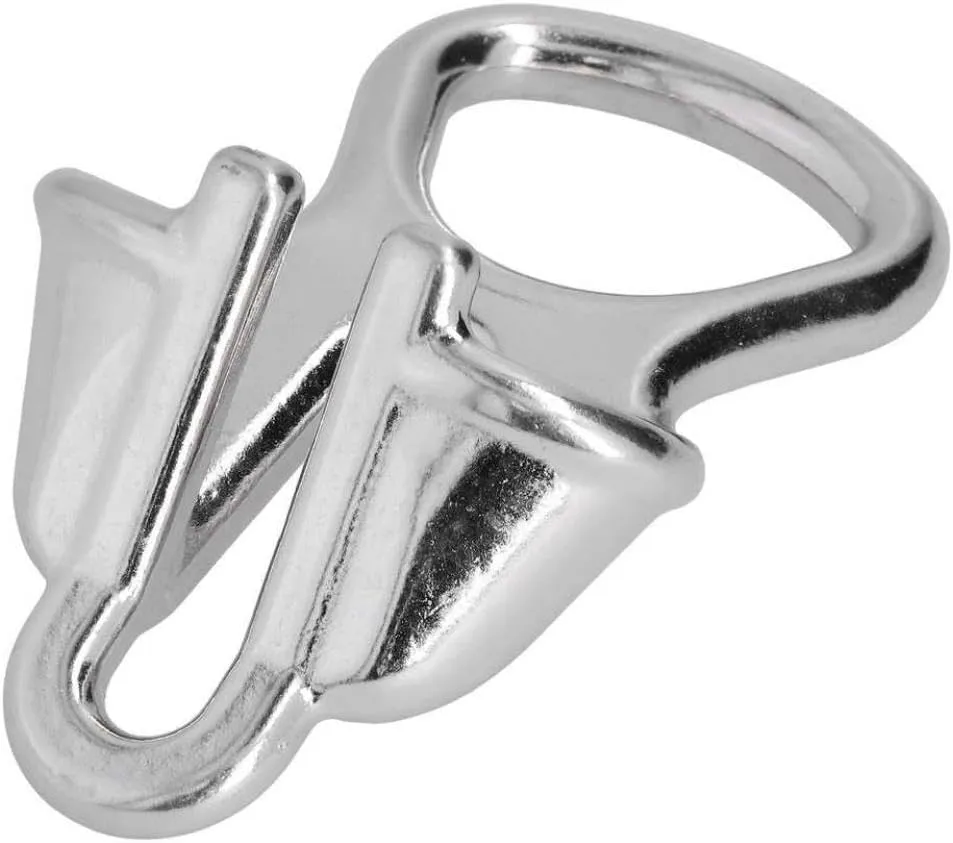 316 Stainless Steel Anchor Chain Lock Rope Mooring Device Compatible with 0.4 0.5in Chain Marine Hardware for Boat Dock Accessories