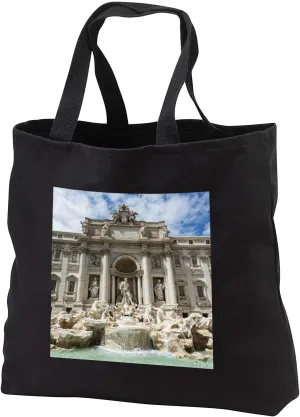 3dRose Italy, Rome. The Trevi Fountain, designed by Nicola Salvi. - Tote Bags (tb_343868)