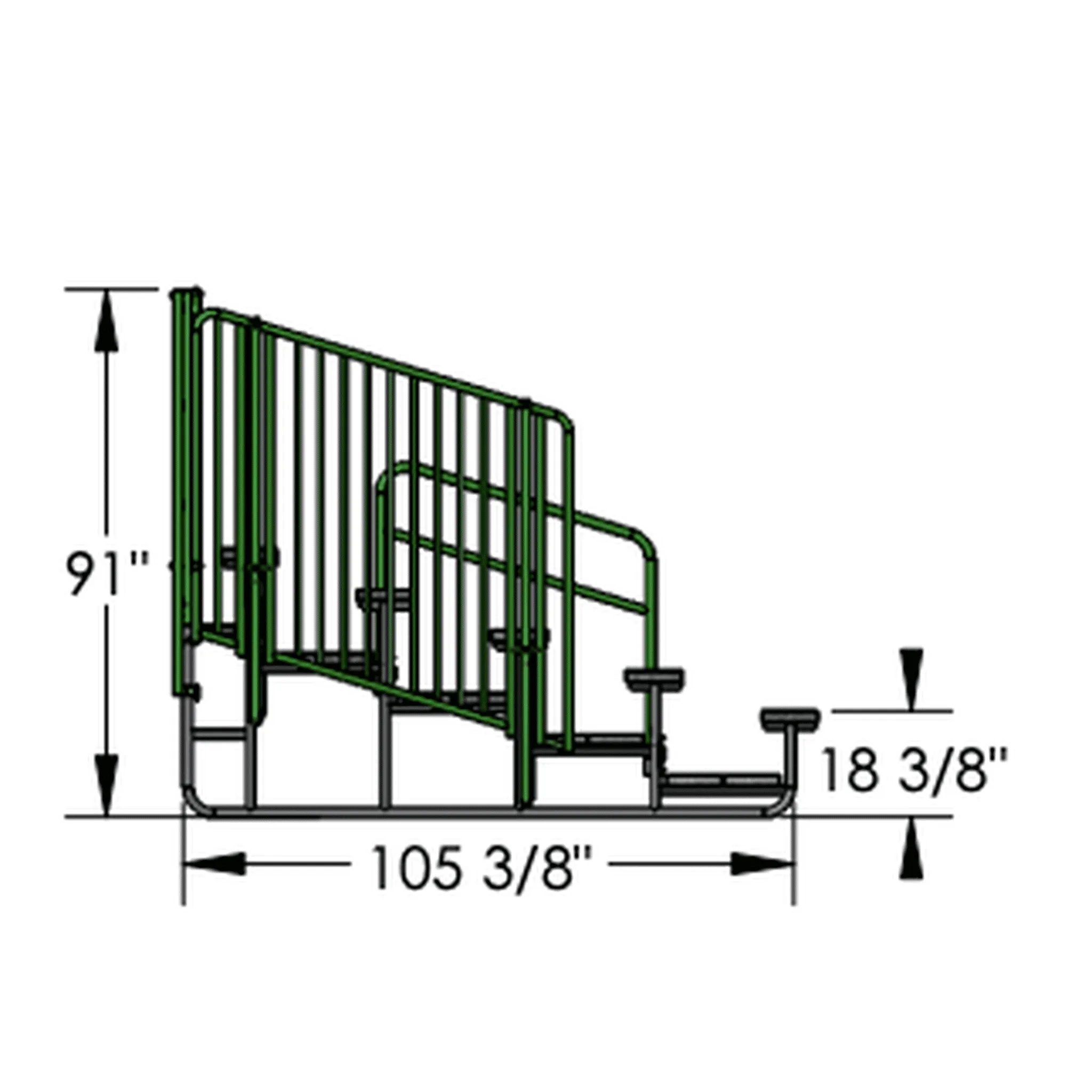 5 Row Deluxe Signature Bleacher Package