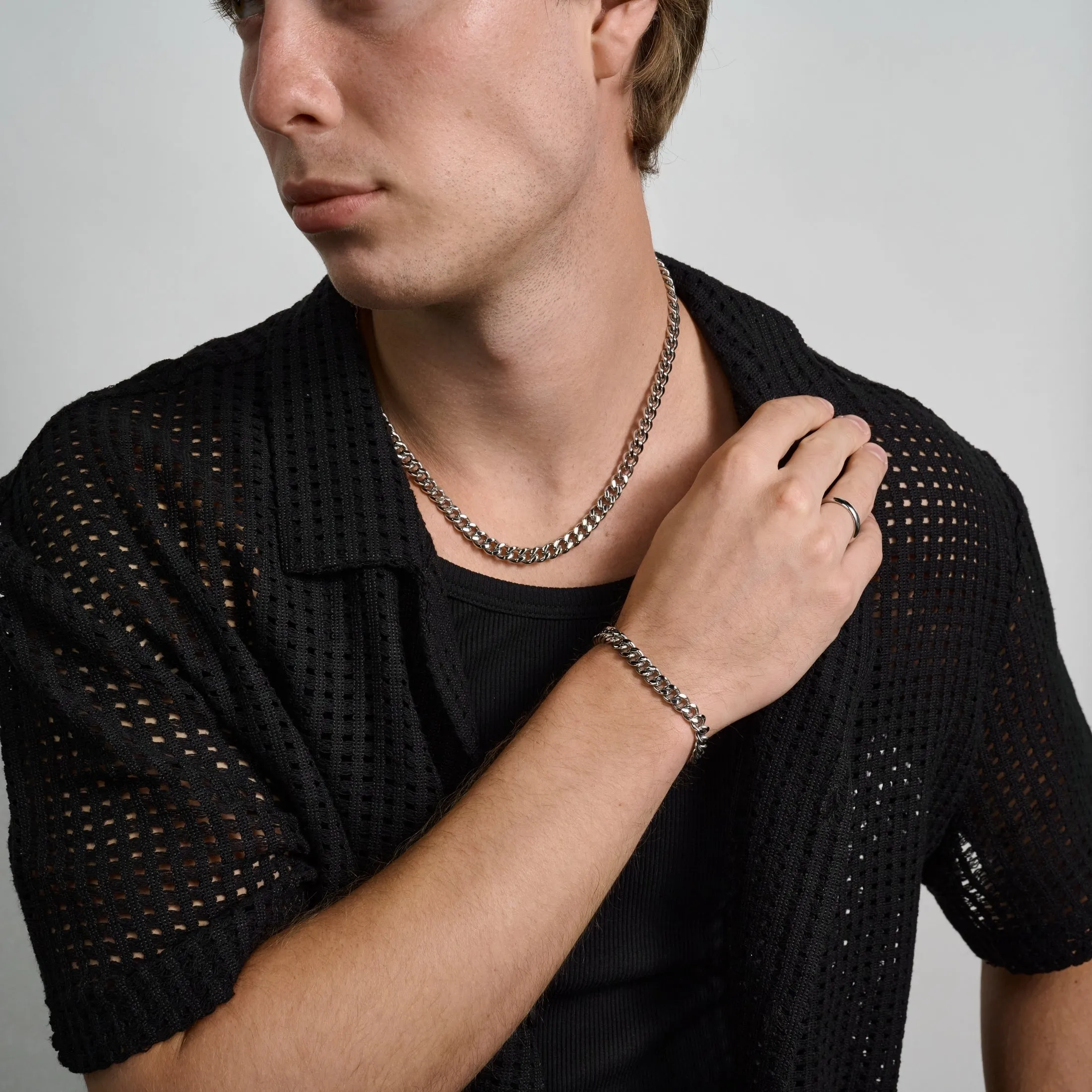 8mm Cuban Link Engravable Chain