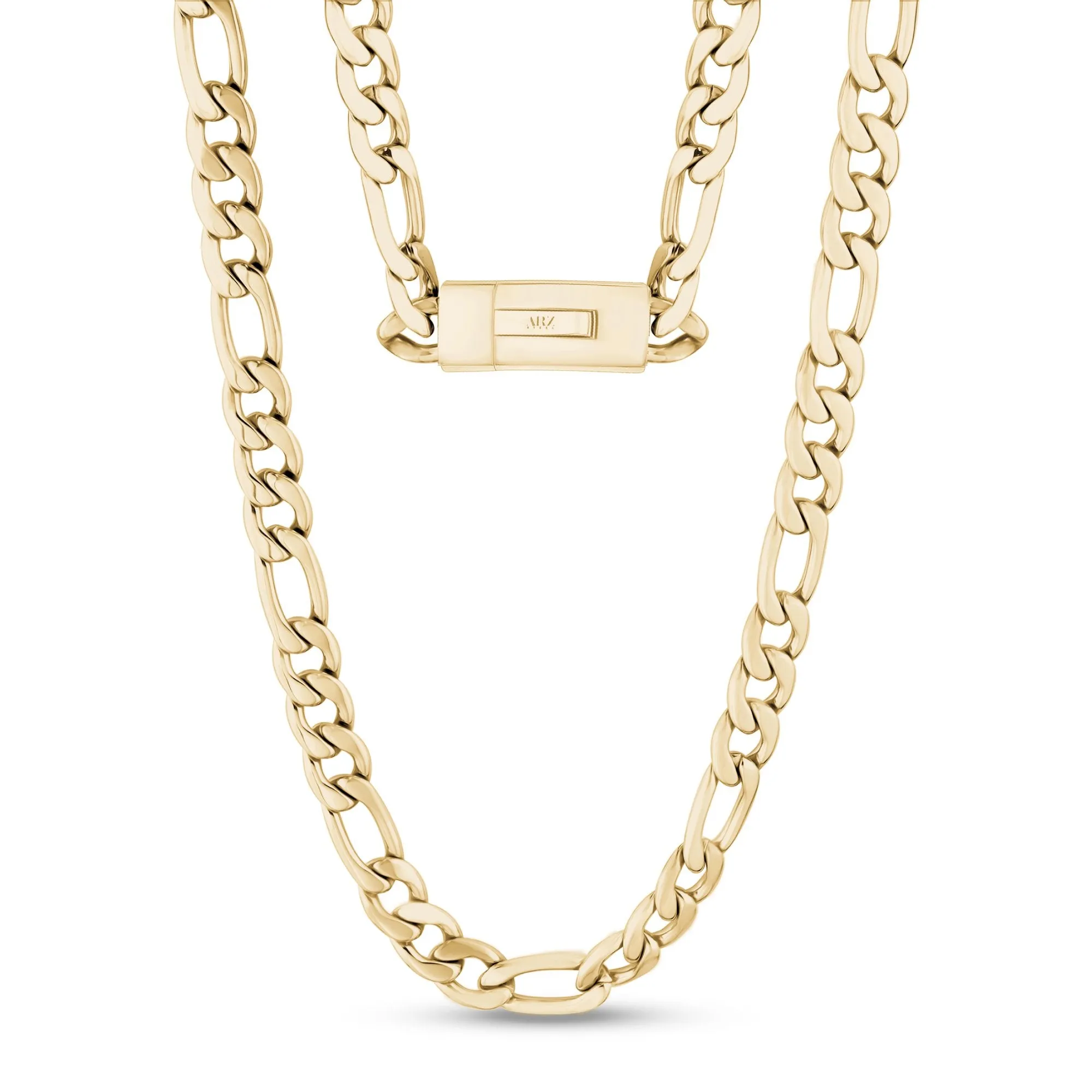 9mm Figaro Link Chain