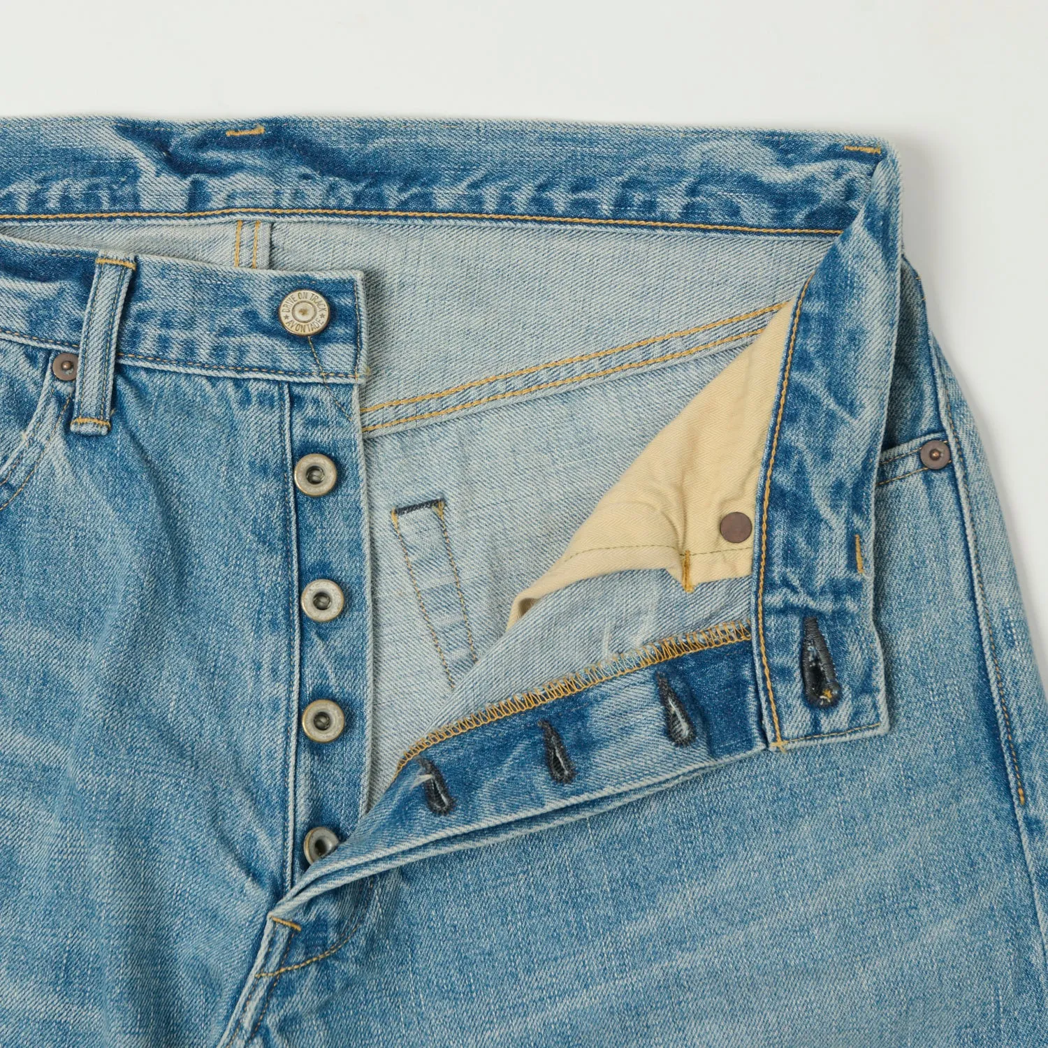 A Vontade 5 Pocket Jean - Faded Blue