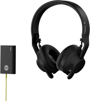 Aiaiai TMA-2 DJ Wireless High Isolation Professional DJ Headphones, Black