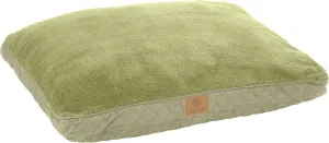 American Kennel Club Fur Diamond Stitch Reversible Gusset Pet Bed, Sage