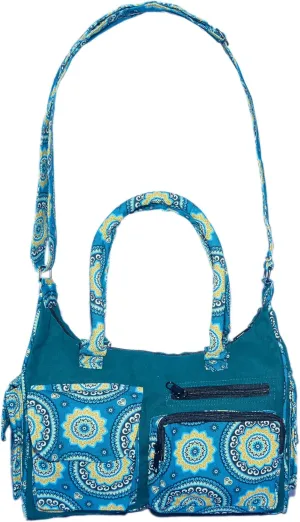 Anitya handmade multicolor cotton multipurose shoulder tote bags for women