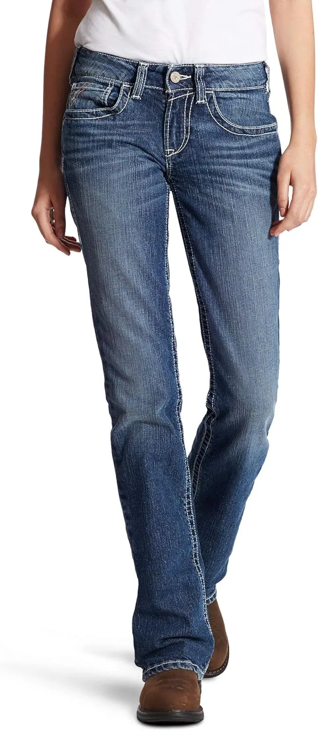 Ariat Women's FR DuraStretch Entwined Boot Cut Jean