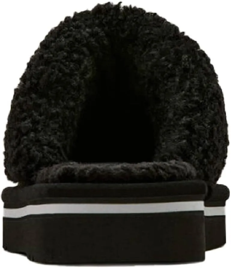 ARIAT Women's Indoor/Outdoor Warm Comfortable Jackie Square Toe Exotic Platform Stack Slippers with Suede Leather Uppers