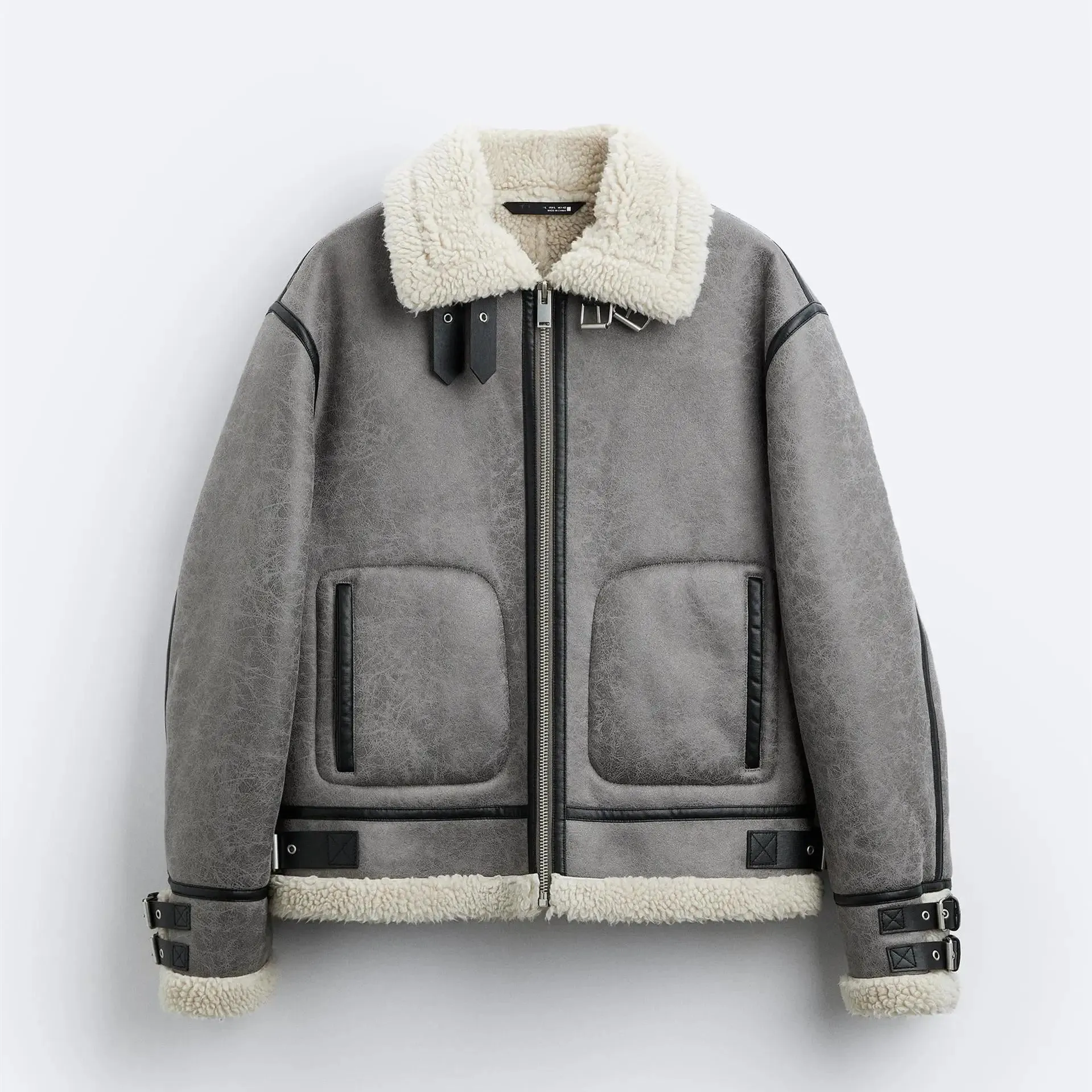 Arlo | Leather Fur Jacket