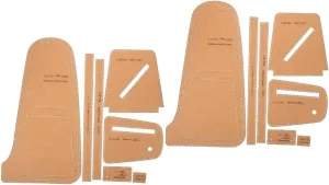 ARTIBETTER 2 Sets Essential Leatherworking Tool Versatile Bag Templates for Sewing