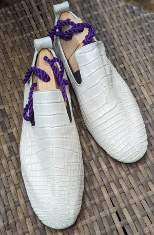 Ascot Tate - White Crocodile