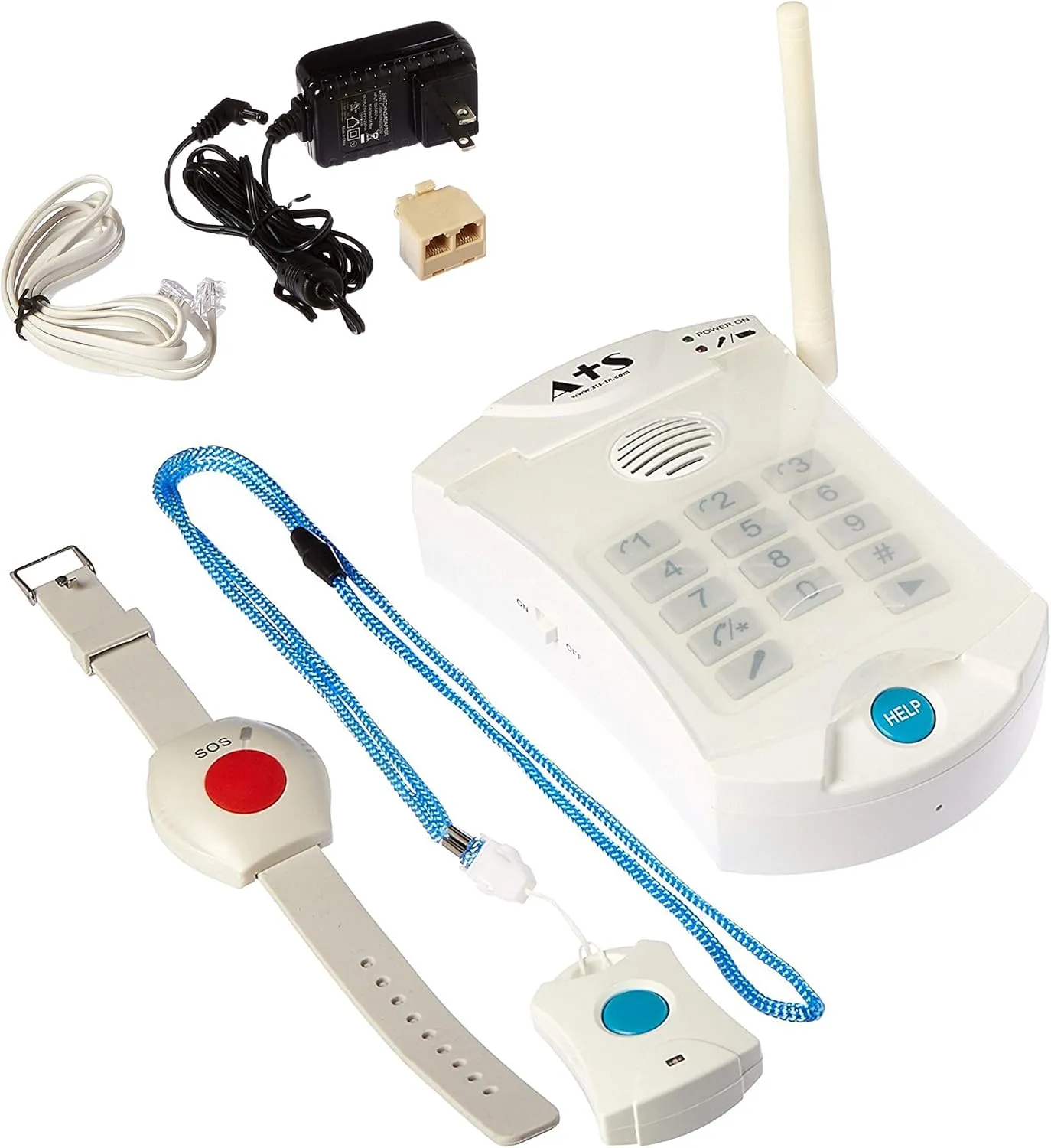 Assistive Technology Services Senior Life Guardian No Monthly Fee Medical Alarm Emergency Alert Phone System HD700j | One Payment for Life