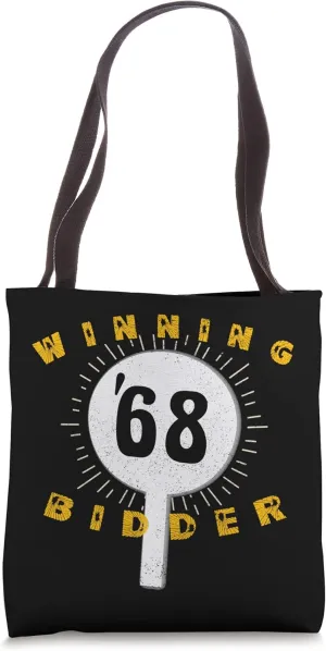 Auction Lover Collector Generation Birthday Gen X 1968 Tote Bag