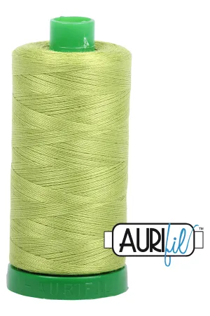 Aurifil Mako 40wt 2-ply Cotton 1000 m (1094 yd.) spool - 1231 Spring Green