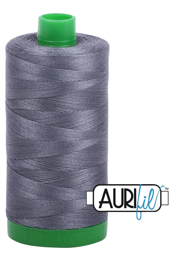 Aurifil Mako 40wt 2-ply Cotton 1000 m (1094 yd.) spool - 6736 Jedi