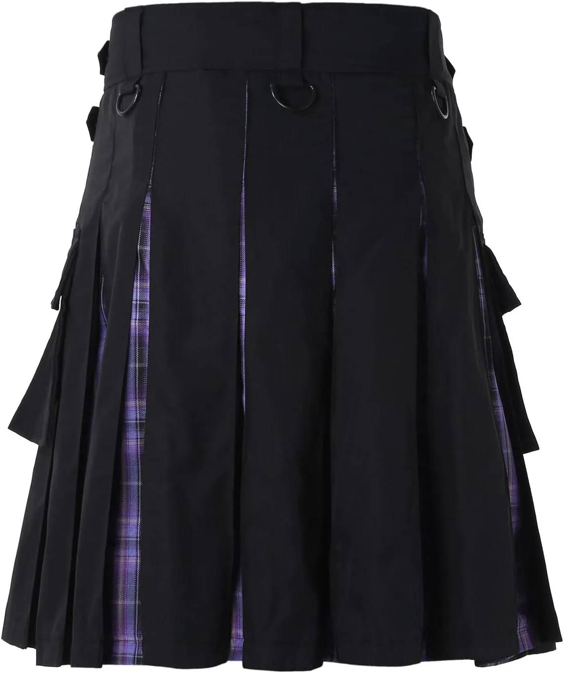 Authentic Scottish Men's Tartan Kilts Pocket Pleated Skirt Highland Light Weight Value Kilt The Scotland Kilt