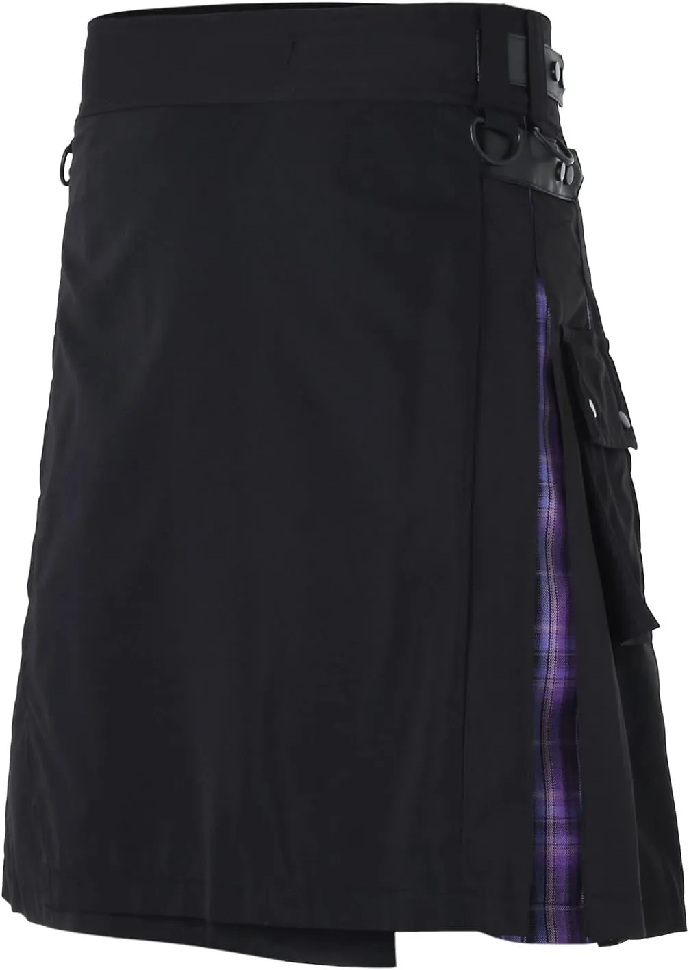 Authentic Scottish Men's Tartan Kilts Pocket Pleated Skirt Highland Light Weight Value Kilt The Scotland Kilt