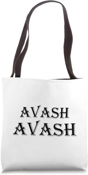 AVASH, Avash - Easy Little by little, very slowly, gradually Tote Bag