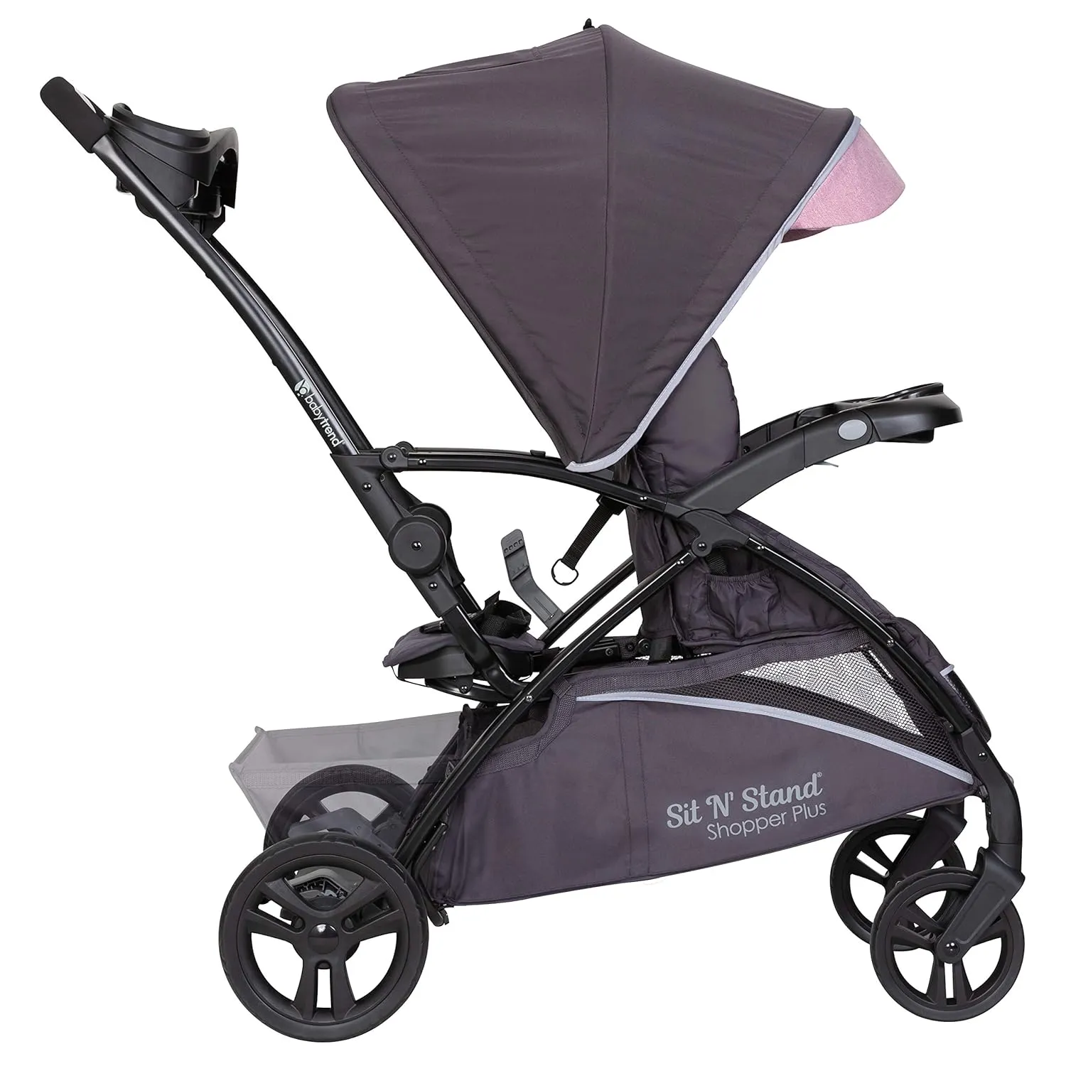 Baby Trend Sit N’ Stand® 5-in-1 Shopper Plus Stroller, Cassis