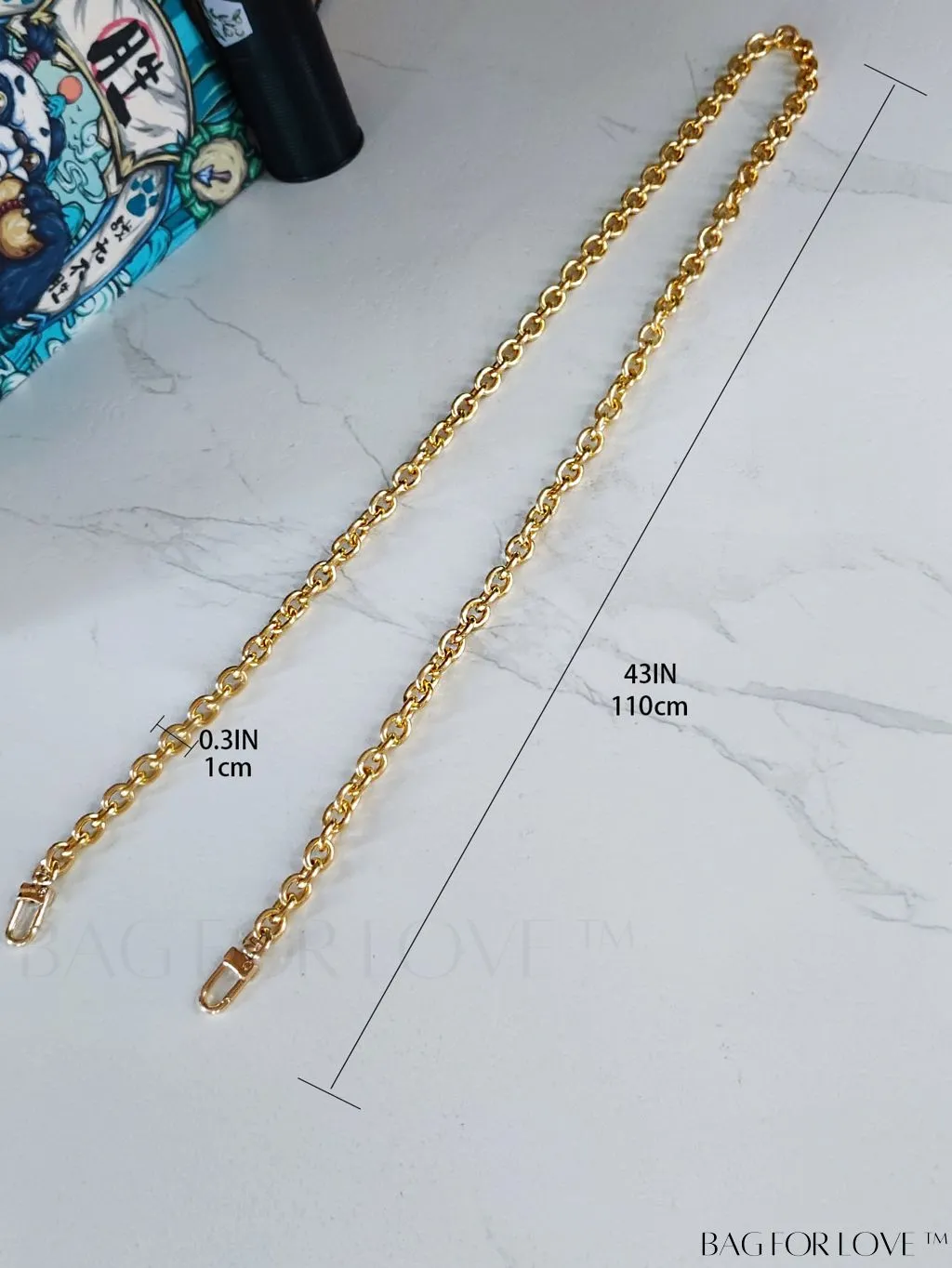 BagForLove - Streamlined Chain Bag Strap