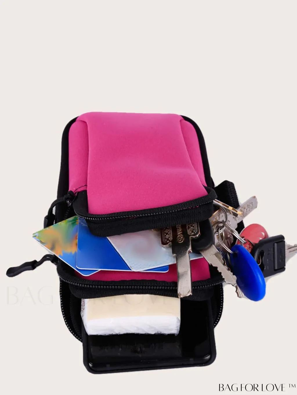 BagForLove - Streamlined Phone Arm Bag for Active Runners