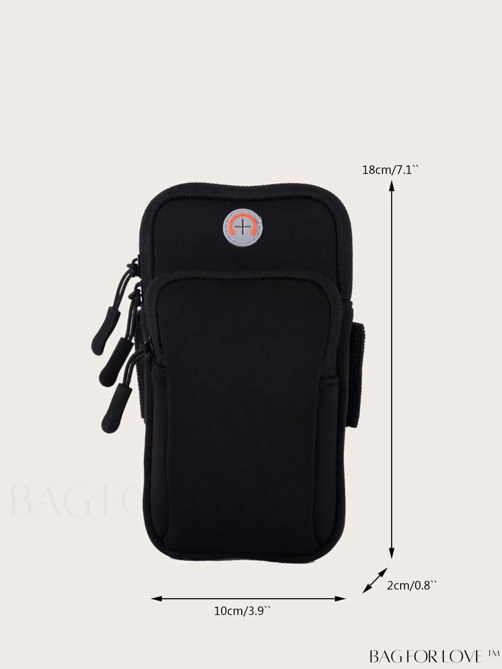 BagForLove - Streamlined Phone Arm Bag for Active Runners