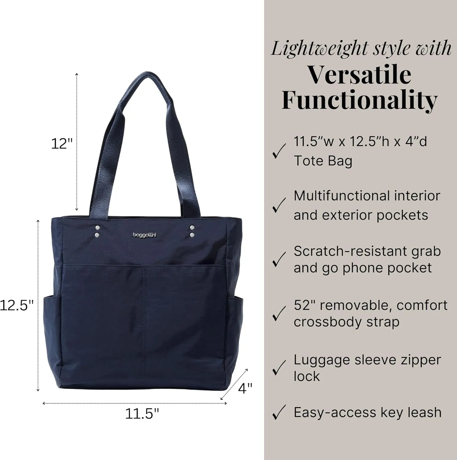 Baggallini Carryall Daily Tote
