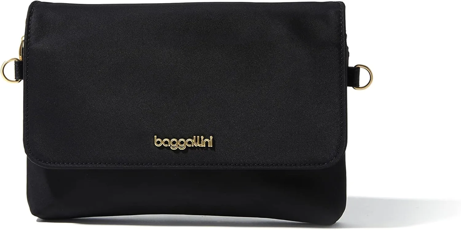 Baggallini Flap Crossbody with Chain