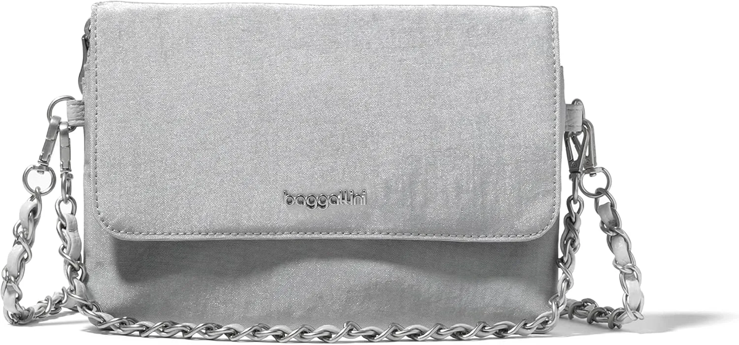 Baggallini Flap Crossbody with Chain