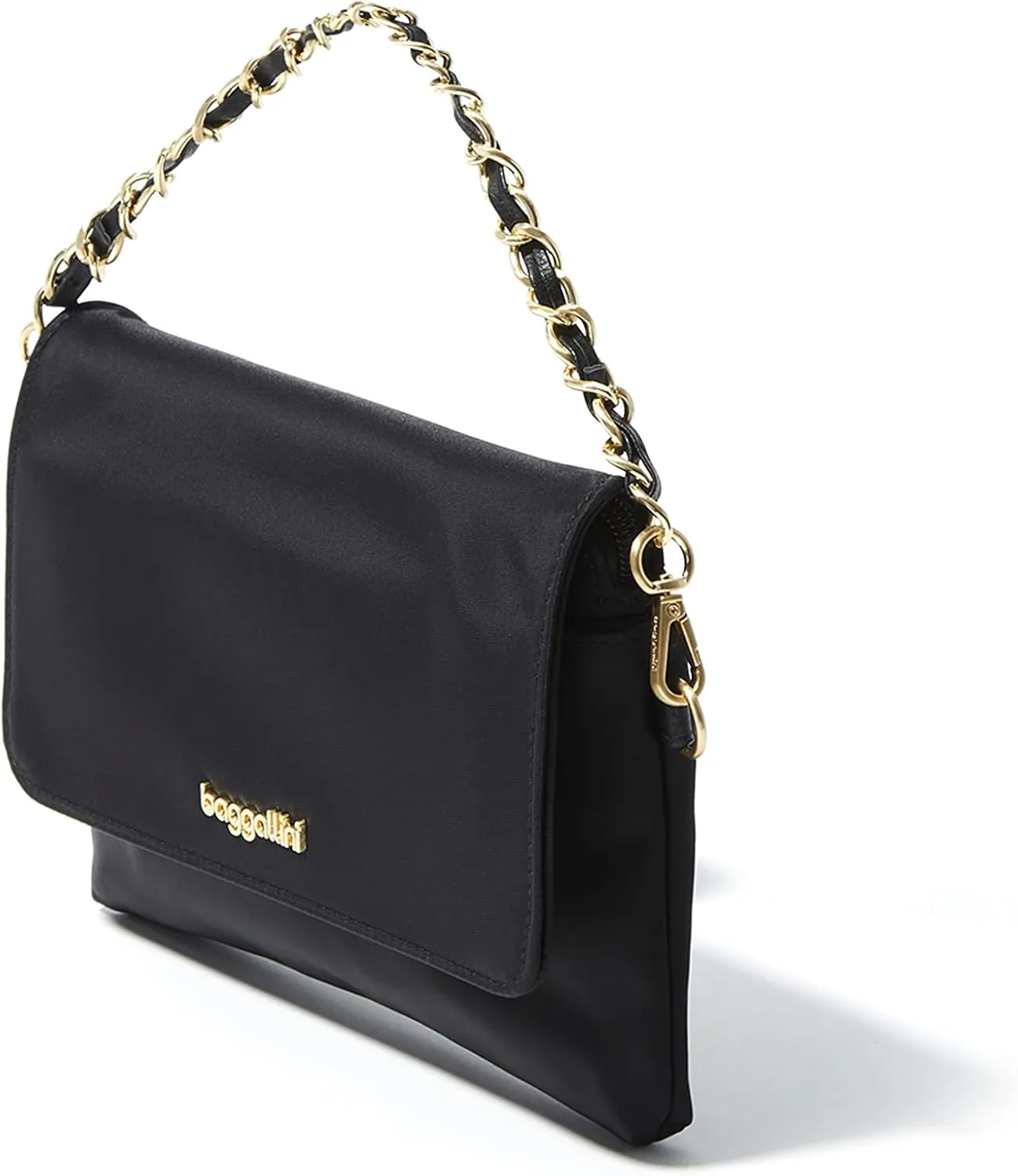Baggallini Flap Crossbody with Chain