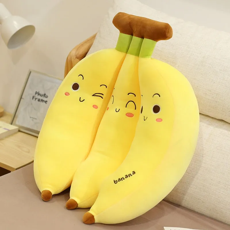 Banana Shaped Pillow