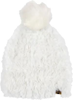 BEARPAW Women’s Cold Weather Super Soft Faux Fur Fashion Modern Winter Knit Warm Pom Hat with Oversize Multicolor Pom
