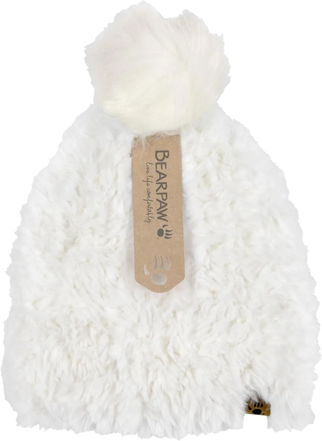 BEARPAW Women’s Cold Weather Super Soft Faux Fur Fashion Modern Winter Knit Warm Pom Hat with Oversize Multicolor Pom
