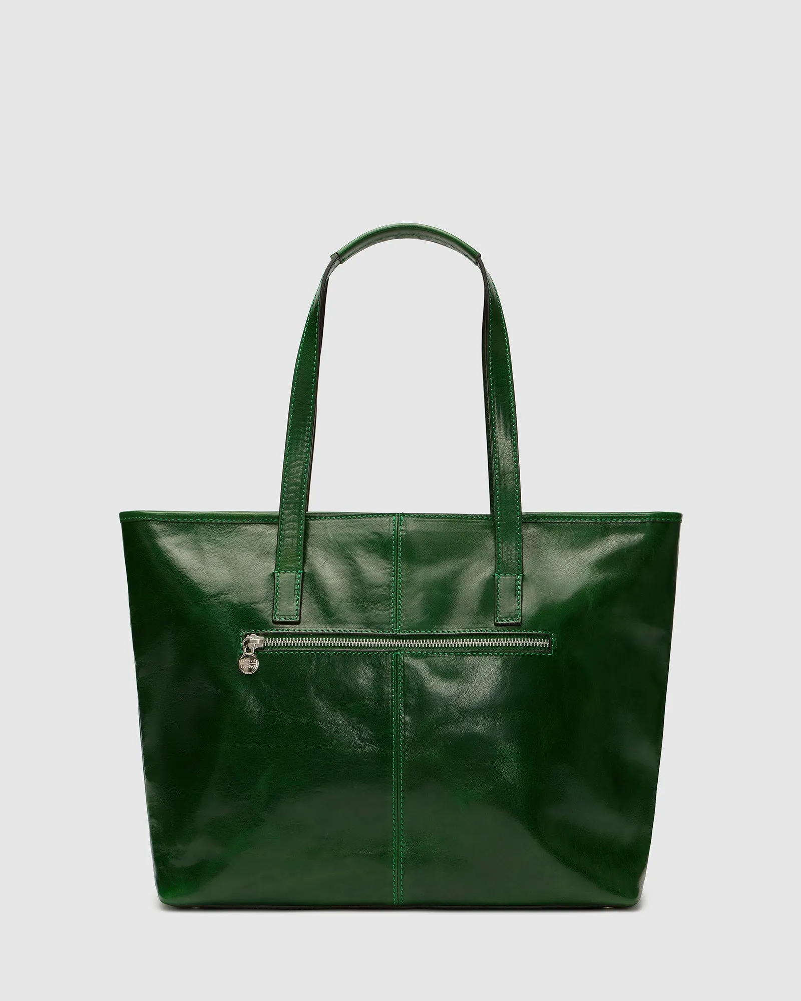 Beatrice Green - Leather Work Tote
