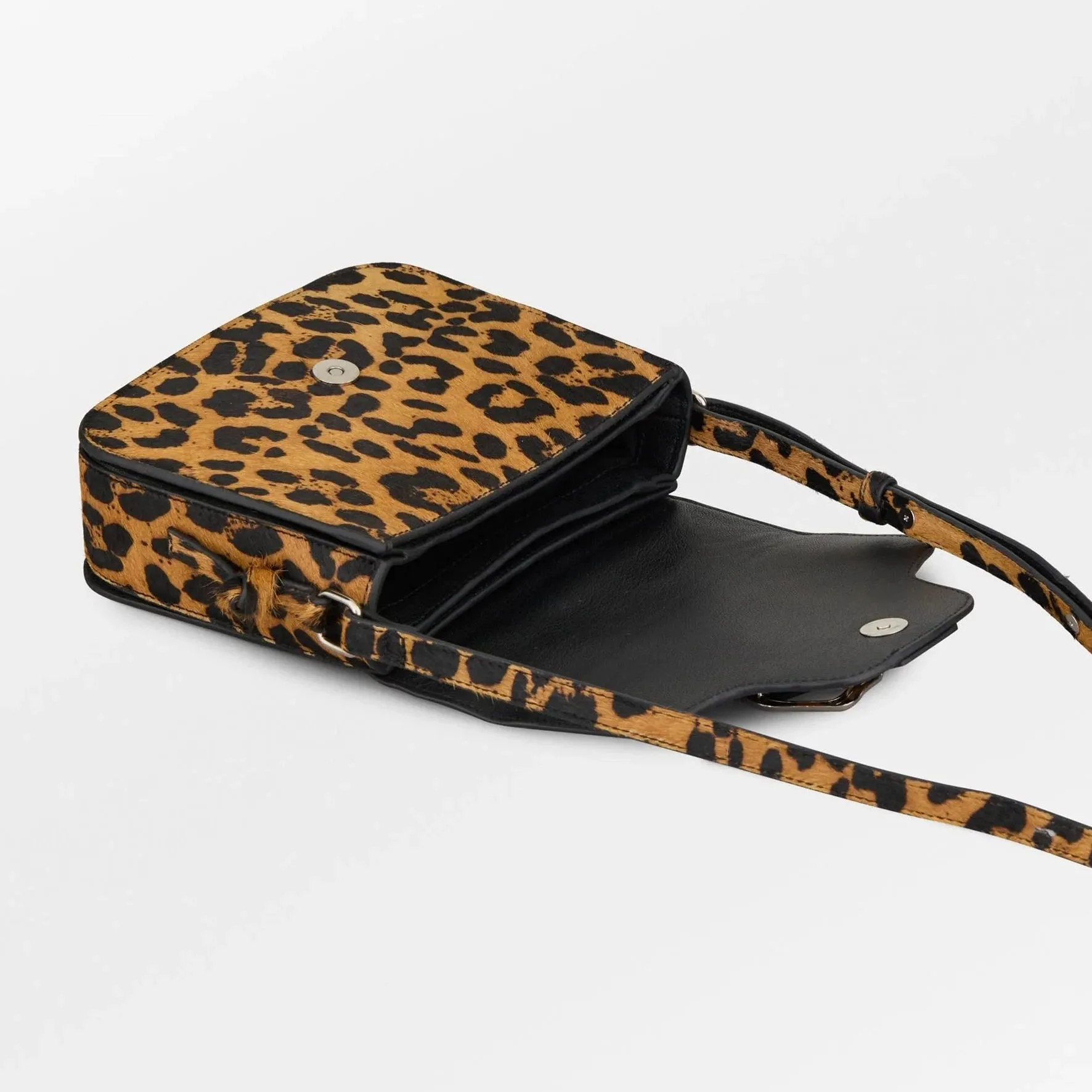Becksöndergaard Leopa Leather Iris Buckle Bag