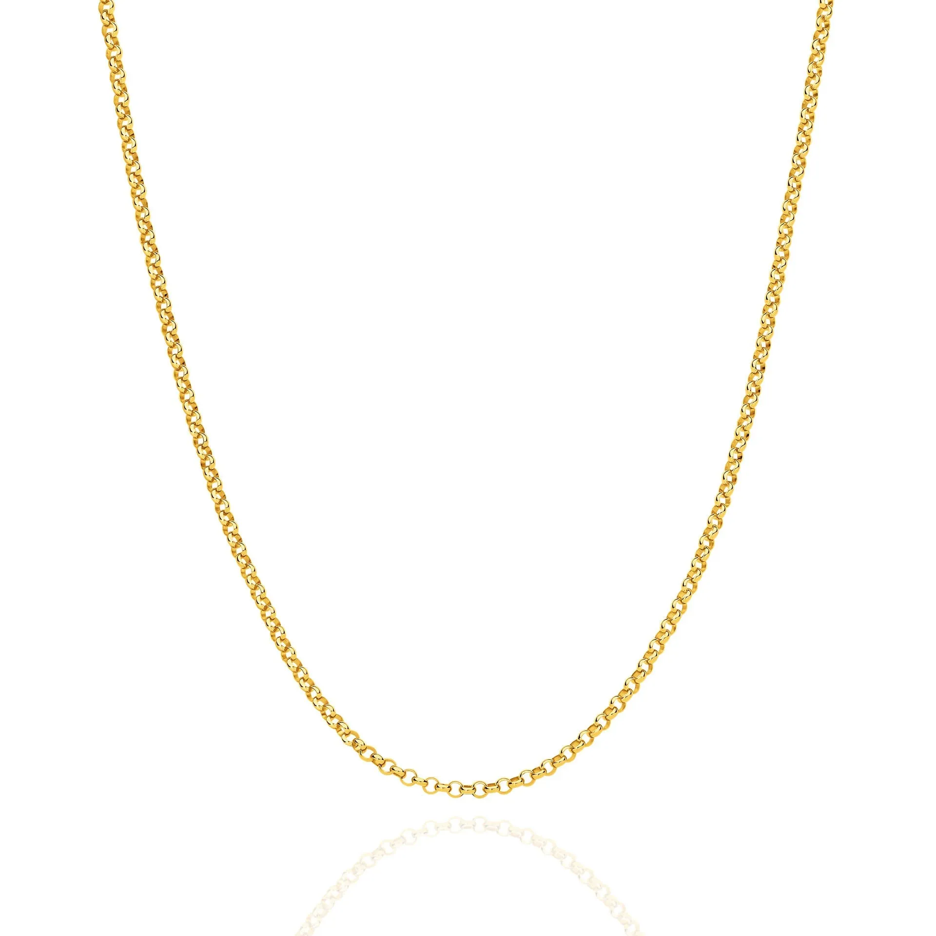 Belcher 2.04mm Solid Yellow Gold Chain