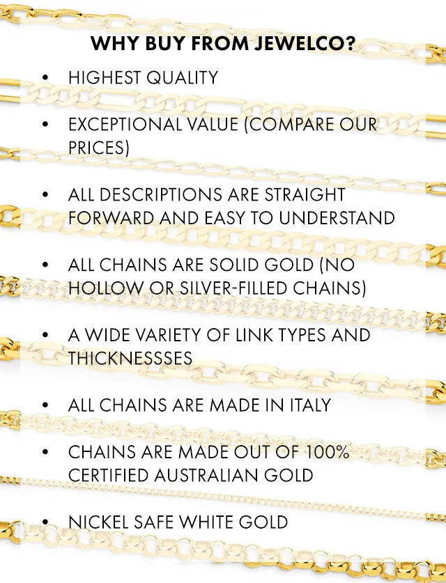 Belcher 2.04mm Solid Yellow Gold Chain
